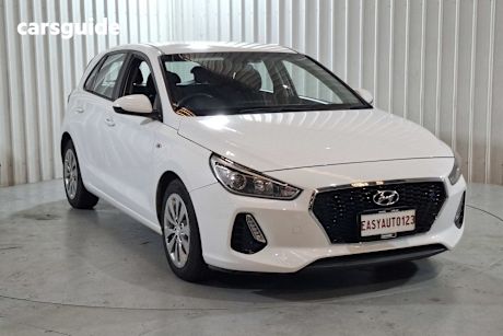 White 2019 Hyundai I30 Hatchback Go