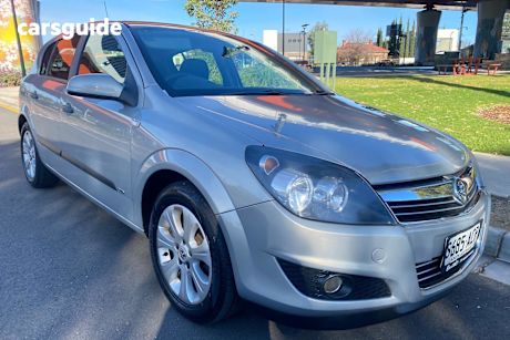 Silver 2008 Holden Astra Hatch CD F