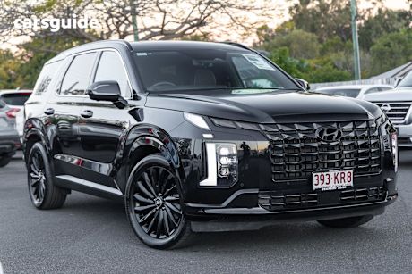 Black 2024 Hyundai Palisade SUV CALLIGRAPHY BLACK INK 4X4