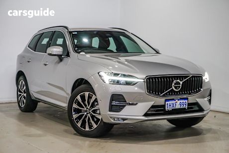 Silver 2023 Volvo XC60 Wagon Plus B5 Mhev