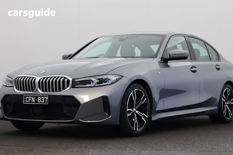 Grey 2022 BMW 3 Sedan 320I M SPORT R