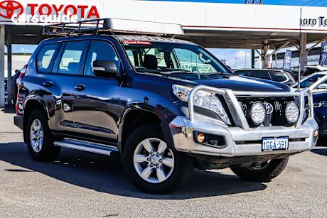 Grey 2017 Toyota Landcruiser Prado SUV GX 4X4