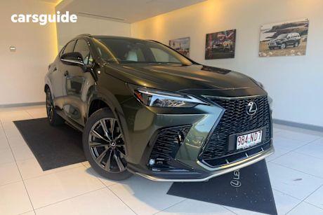 Green 2024 Lexus NX SUV NX350H F SPORT F