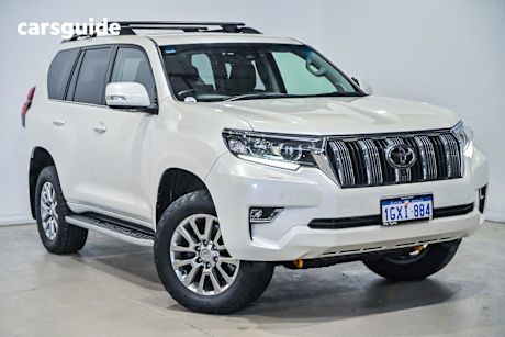 White 2019 Toyota Landcruiser Prado Wagon Vx (4X4)