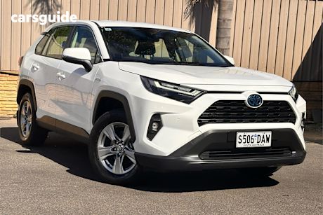 White 2024 Toyota RAV4 SUV GX F