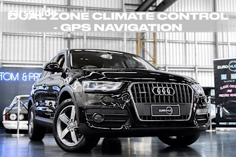 Black 2014 Audi Q3 Wagon 2.0 Tfsi Quattro (125Kw)