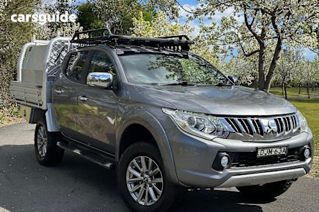 Grey 2016 Mitsubishi Triton Ute Tray GLS 4X4