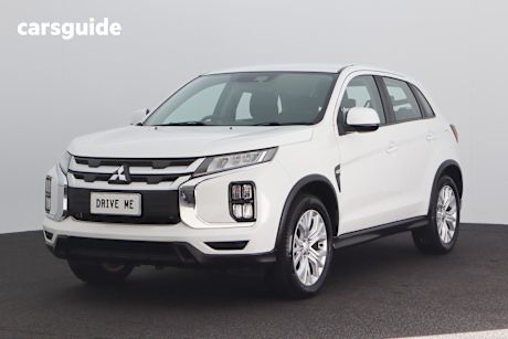 White 2019 Mitsubishi ASX SUV ES F