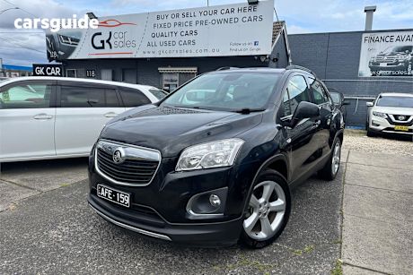 Black 2015 Holden Trax SUV LTZ F
