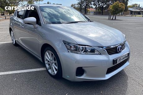 Silver 2012 Lexus CT Hatch CT200H LUXURY F