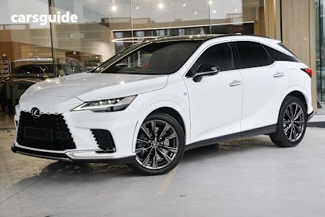 White 2025 Lexus RX SUV RX350 F SPORT 4X4