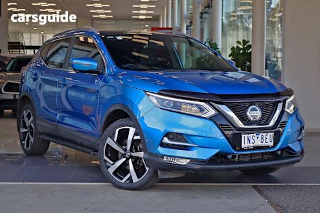 Blue 2018 Nissan Qashqai Wagon Ti