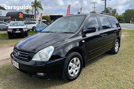 Black 2007 Kia Grand Carnival Wagon (Ex)