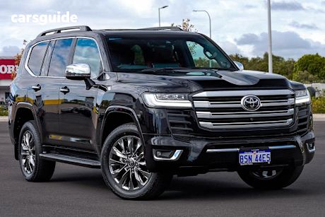 Black 2022 Toyota Landcruiser Wagon Lc300 Sahara Zx (4X4)