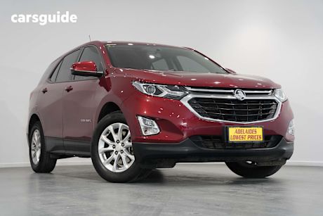 Red 2017 Holden Equinox SUV LS F
