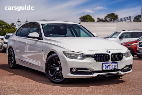 White 2012 BMW 3 Sedan 320D R