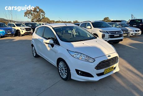White 2014 Ford Fiesta Hatch SPORT F