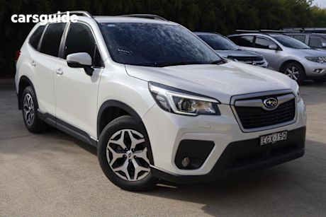 White 2020 Subaru Forester Wagon 2.5I (Awd)