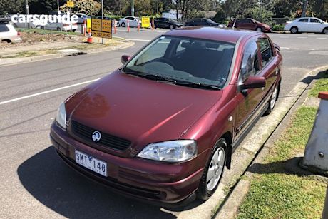 Red 2003 Holden Astra SUV CD