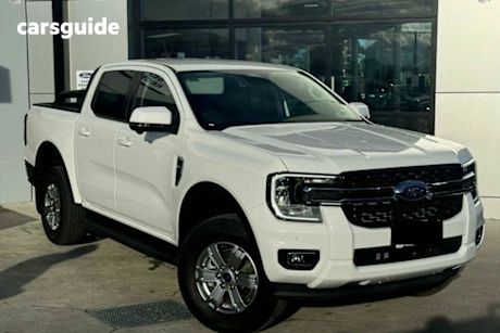 White 2024 Ford Ranger Ute Tray XLT 4X4