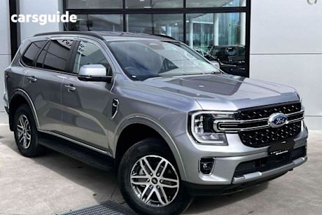 Silver 2024 Ford Everest SUV TREND 4X4