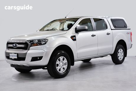 Silver 2018 Ford Ranger Dual Cab Utility Xls 3.2 (4X4) (5 Yr)