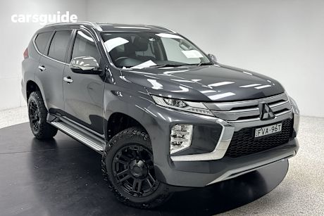 Grey 2021 Mitsubishi Pajero Sport SUV GLS 4X4