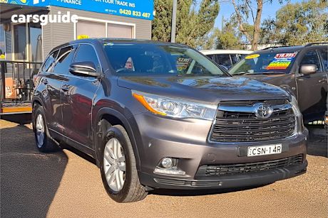 Grey 2014 Toyota Kluger SUV GX F