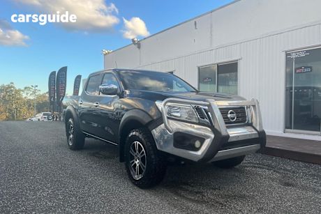 Black 2015 Nissan Navara Ute Tray RX 4X4