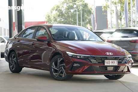 Red 2024 Hyundai I30 Sedan Elite
