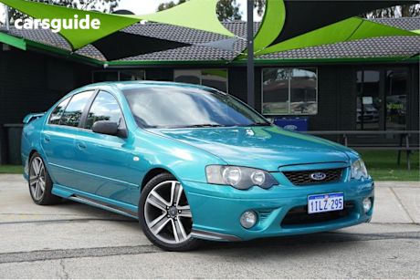 Green 2007 Ford Falcon Sedan XR6 R