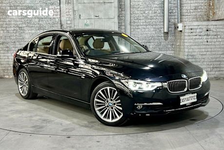 Black 2015 BMW 320I Sedan Luxury Line