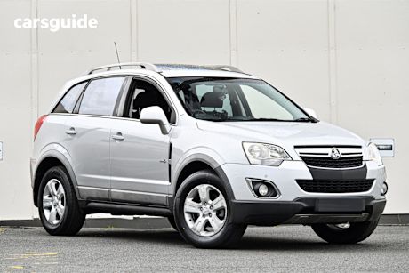 Silver 2011 Holden Captiva SUV 5 F