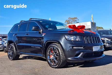 Black 2013 Jeep Grand Cherokee SUV SRT-8 4X4