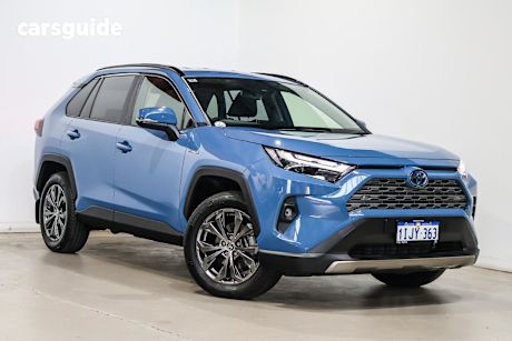 Blue 2024 Toyota RAV4 Wagon Gxl (2Wd) Hybrid