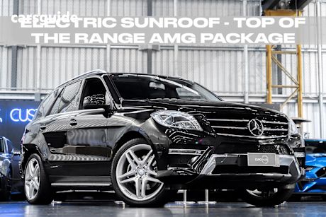 Black 2013 Mercedes-Benz ML SUV ML350 BLUETEC 4X4