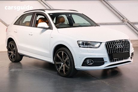 White 2012 Audi Q3 SUV TFSI 4WD