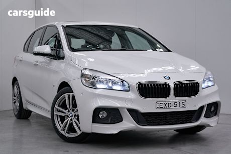 White 2015 BMW 2 Hatch 218I M SPORT F