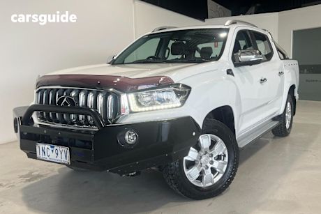 White 2018 LDV T60 Ute Tray LUXE 4X4