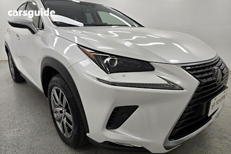 White 2020 Lexus NX SUV NX300 LUXURY F