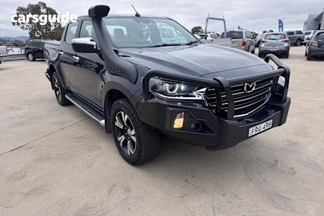 Black 2021 Mazda BT-50 Ute Tray GT 4X4