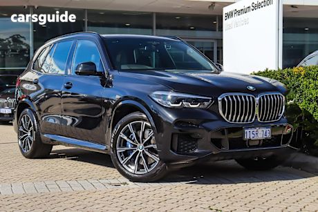 Black 2022 BMW X5 SUV XDRIVE30D M SPORT 4X4