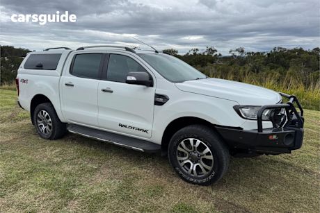 White 2016 Ford Ranger Dual Cab Pick-up Wildtrak 3.2 (4X4)