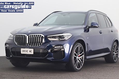 Blue 2021 BMW X5 Wagon Xdrive30D