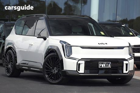 White 2024 Kia EV9 SUV GT-LINE 4X4