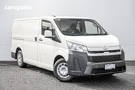 White 2019 Toyota HiAce Commercial R