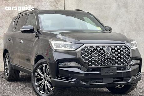 Black 2025 Kgm Rexton SUV ULTIMATE SPORT PACK