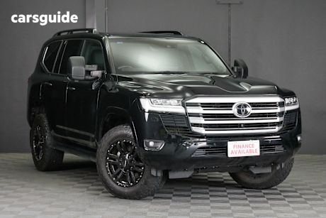 Black 2022 Toyota Landcruiser Wagon Lc300 Sahara (4X4)