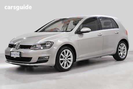 Silver 2013 Volkswagen Golf Hatchback 103 Tsi Highline