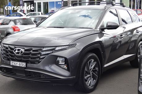 Grey 2021 Hyundai Tucson SUV ELITE F